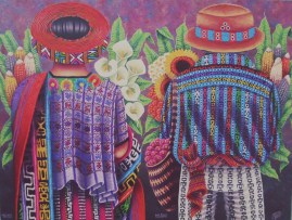 TRAJES DE SANTIAGO ATITLAN Y SAN PEDRO LA LAGUNA27X32